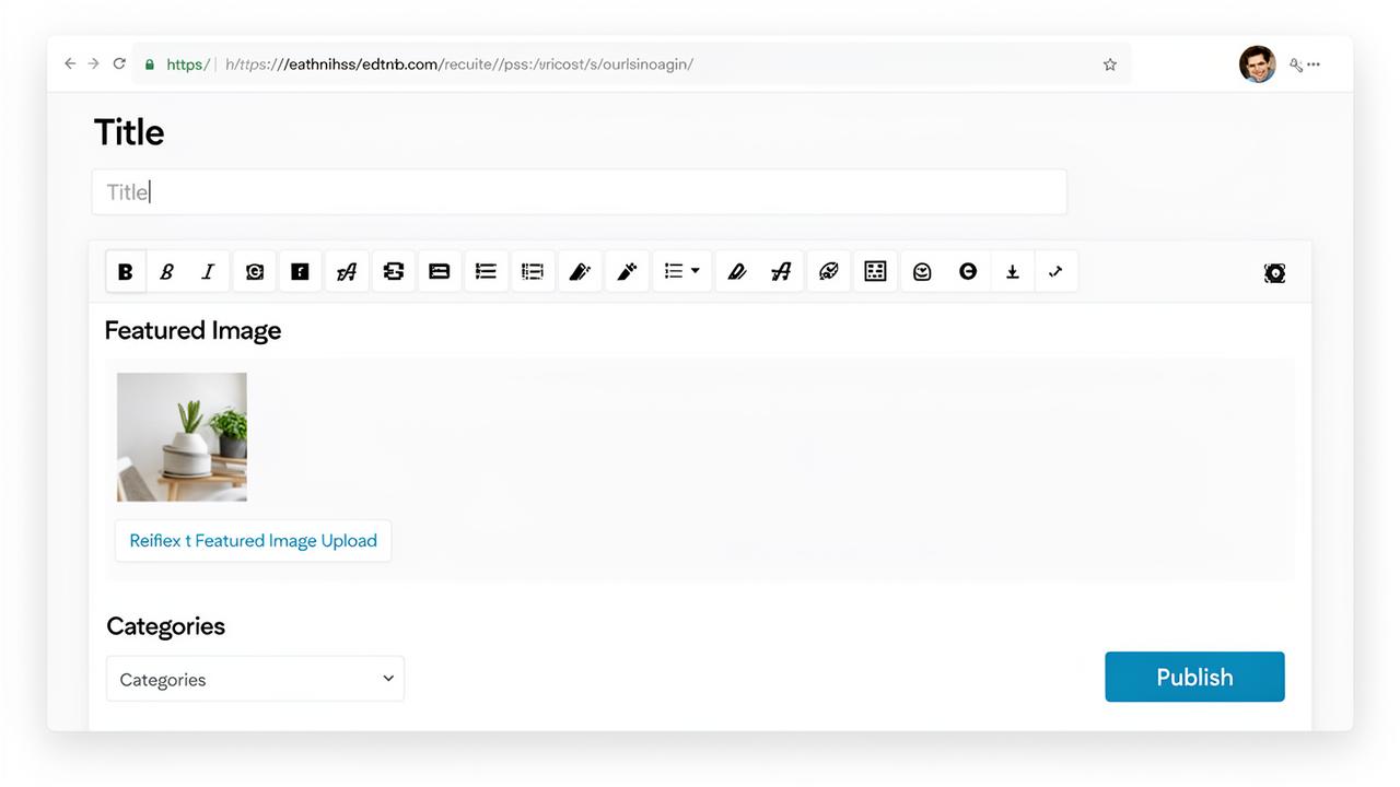 Inkify article editor